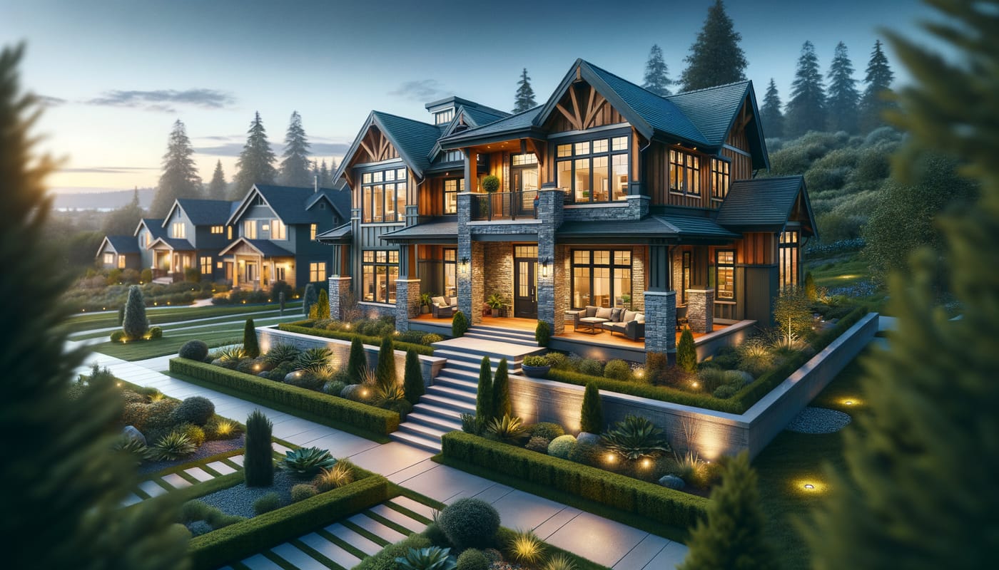 Photorealistic real estate data and statistics featured image representing